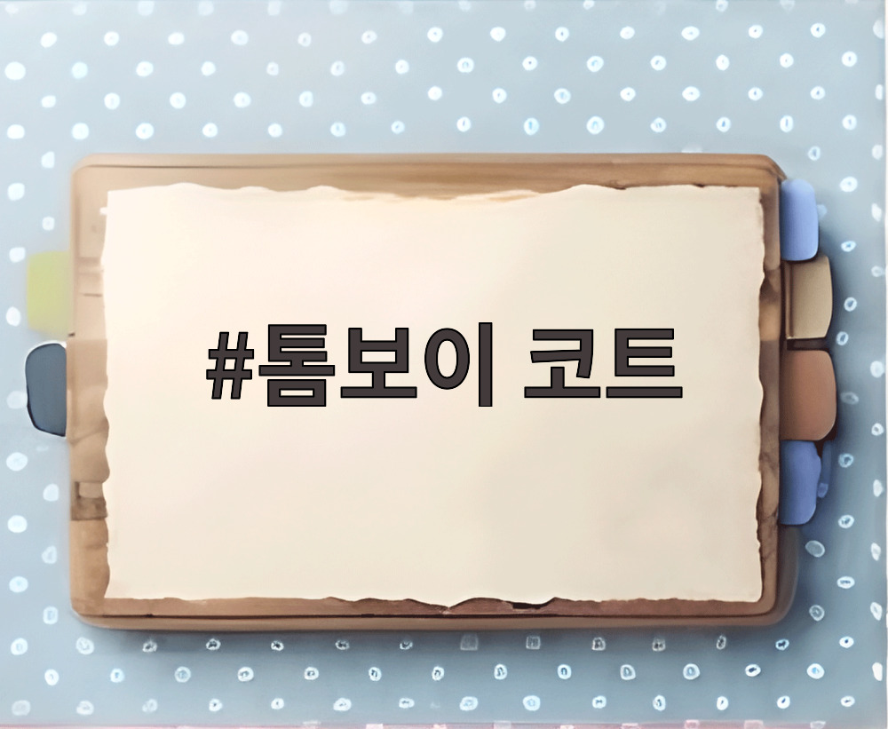 톰보이 코트