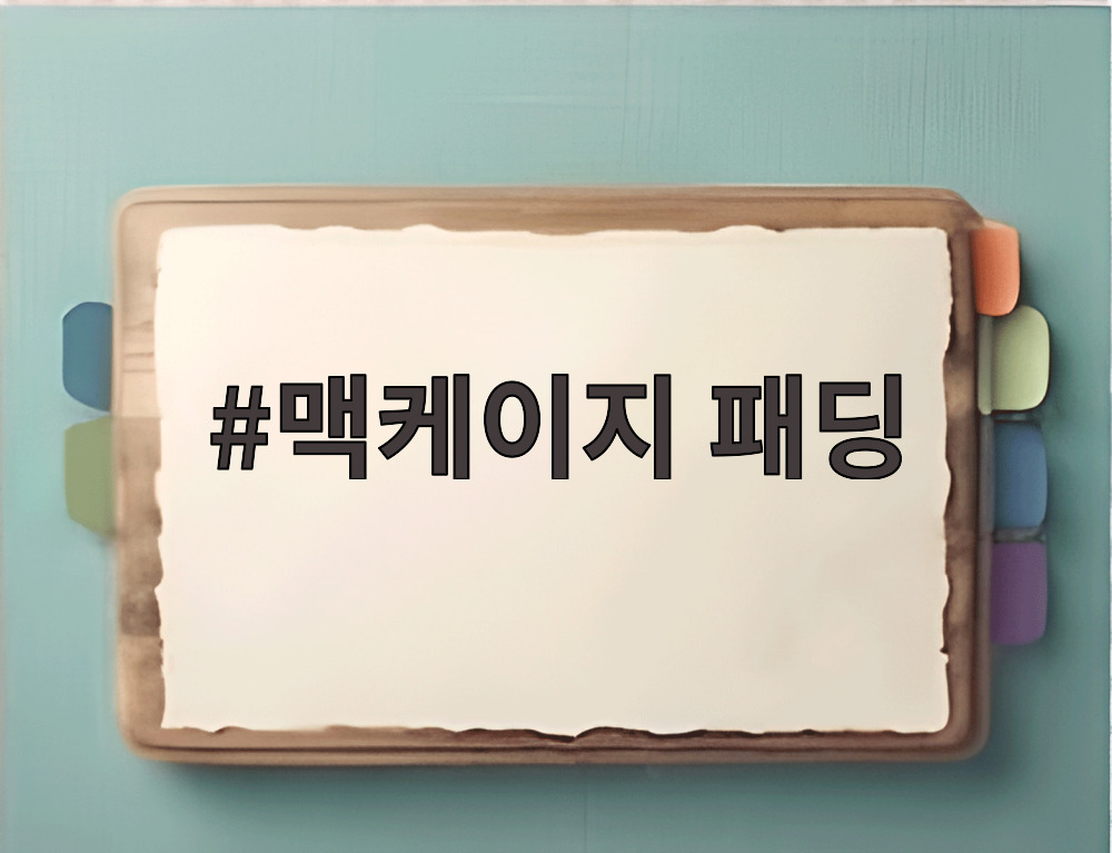 맥케이지 패딩