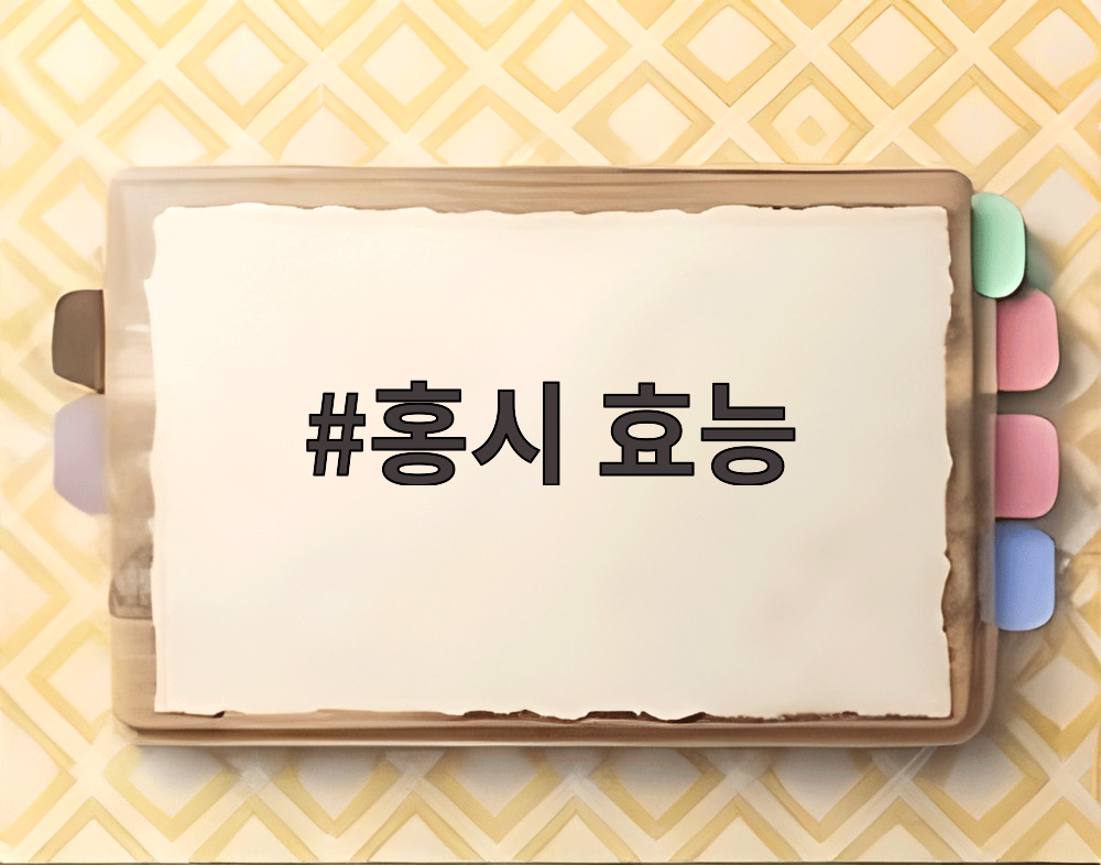 홍시 효능