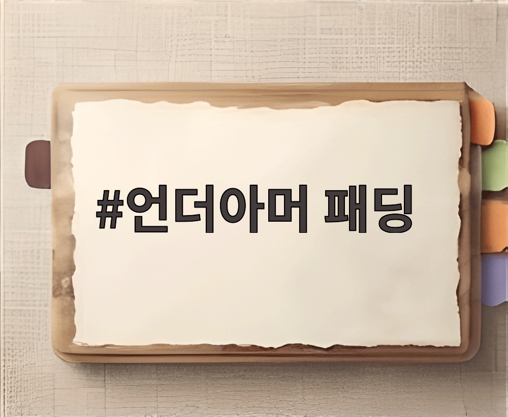 언더아머 패딩
