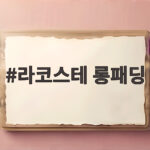 라코스테 롱패딩 아울렛 가격 비교하고 겨울 준비했어요 라코스테 롱패딩